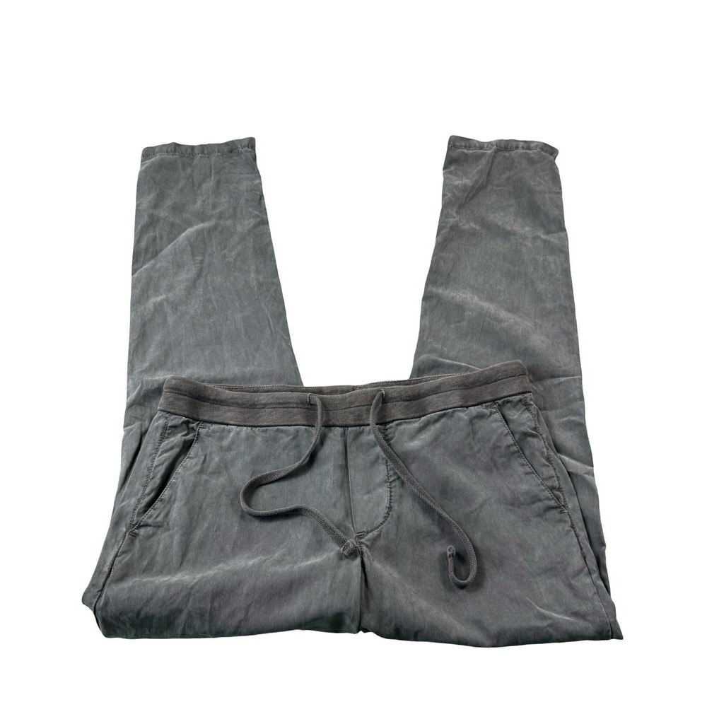 James Perse Vintage Gray Wash Cotton Drawstring Pant Size 1 Mint